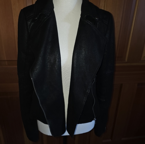 Marrakech Black Moto Jacket Size S - Picture 5 of 9